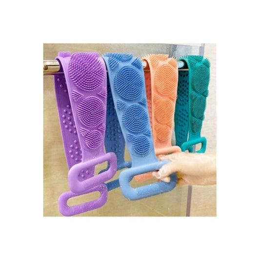 SİLİKON ÇİFT TARAFLI BANYO KESESİ