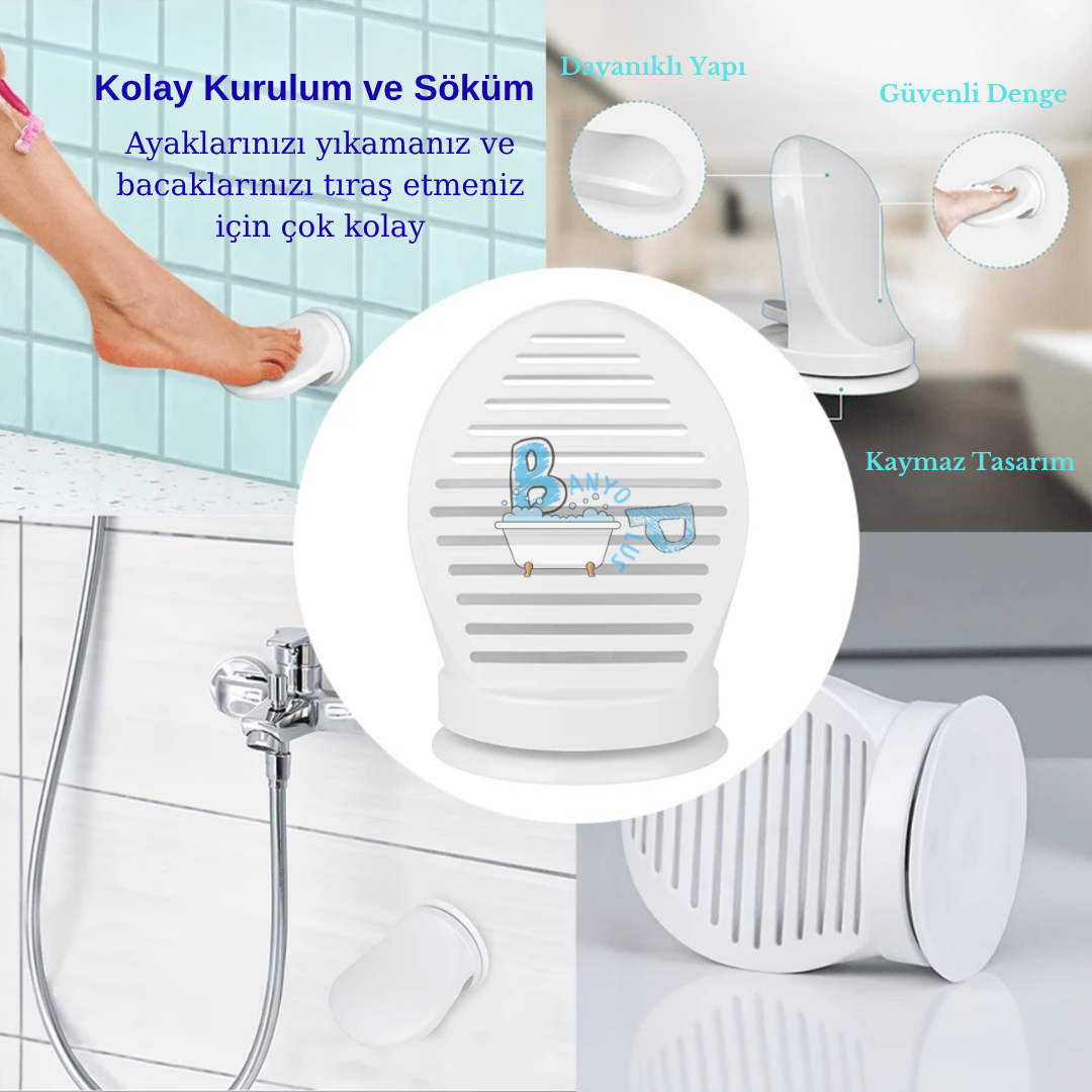 BanyoPlus Ayak Dayama Pedalı